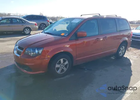 2012 Dodge Grand Caravan Sxt from USA, damaged, VIN 2C4RDGCG2CR211577